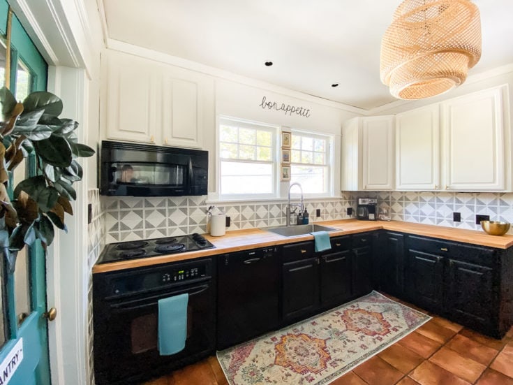 Budget-Friendly Kitchen Makeover Reveal | Kaleidoscope Living