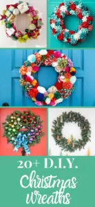 festive DIY Christmas wreaths