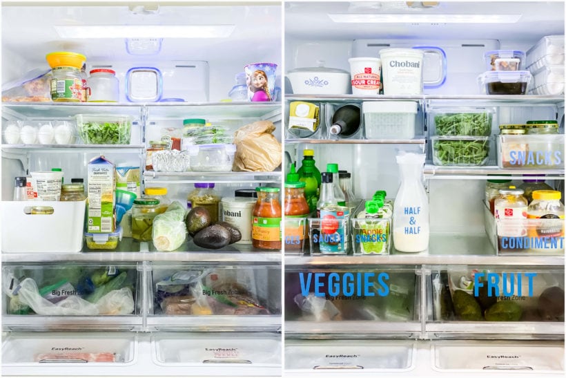 10 Tips to Organize Your Refrigerator-With Inspiring Before & After Photos!