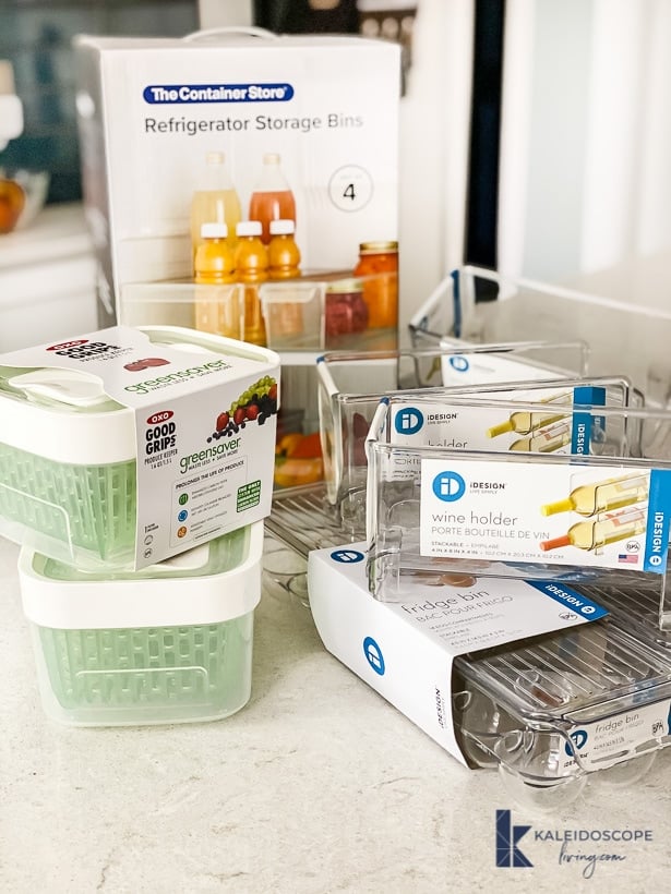 refrigerator organization containers from the container store