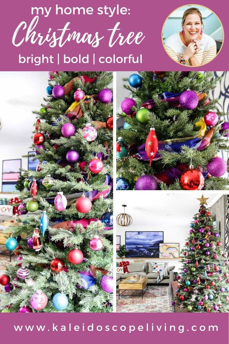colorful Christmas tree
