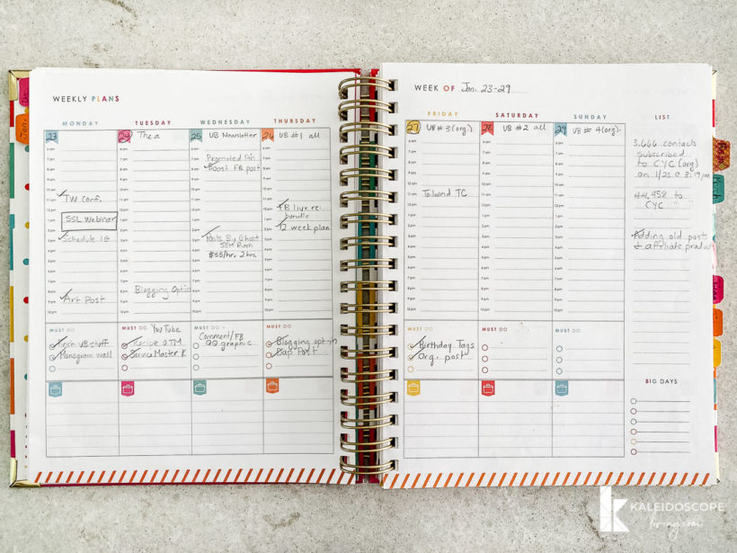 The Living Well Planner