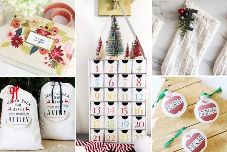 Personalized Christmas Ideas With Cricut
