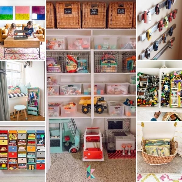 Simple Playroom Storage Ideas to Keep the Mess to a Minimum