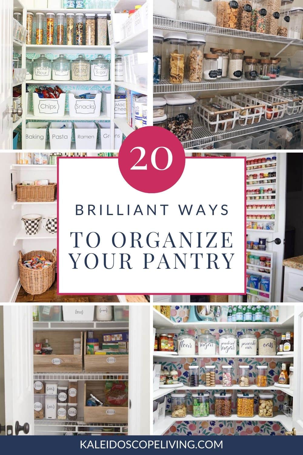How to Organize Your Pantry + 18 Brilliant Pantry Ideas