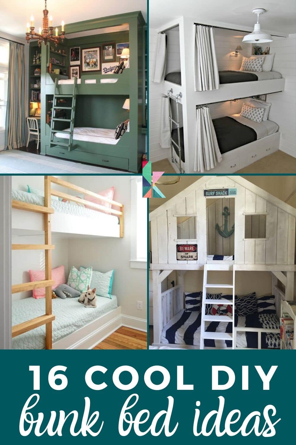 17 Creative DIY Bunk Bed Ideas