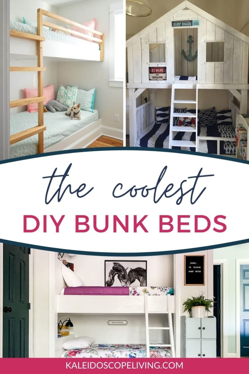 16 Cool DIY Bunk Beds - Kaleidoscope Living