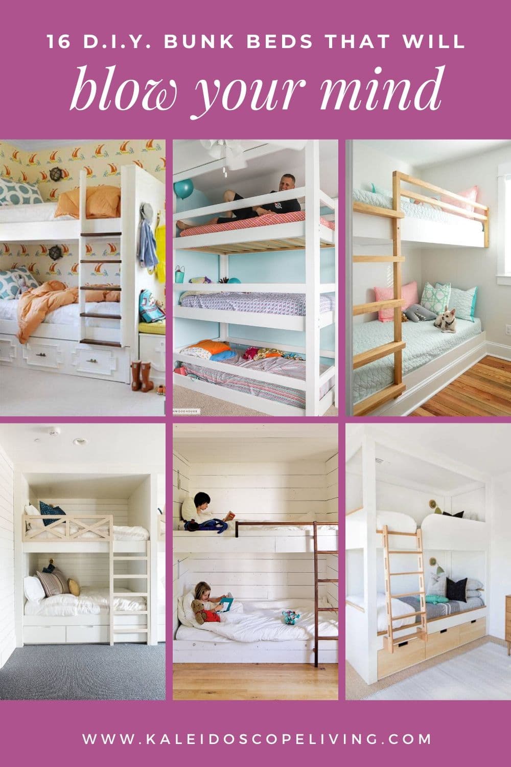17 Creative DIY Bunk Bed Ideas