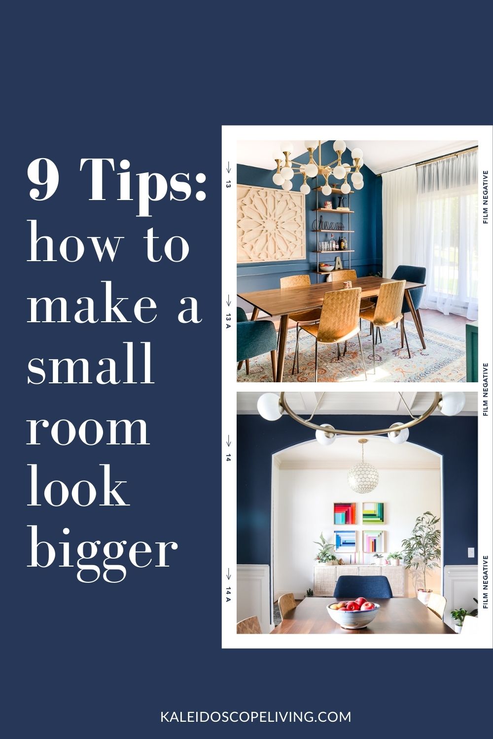 How to Make a Small Room Look Bigger | Kaleidoscope Living