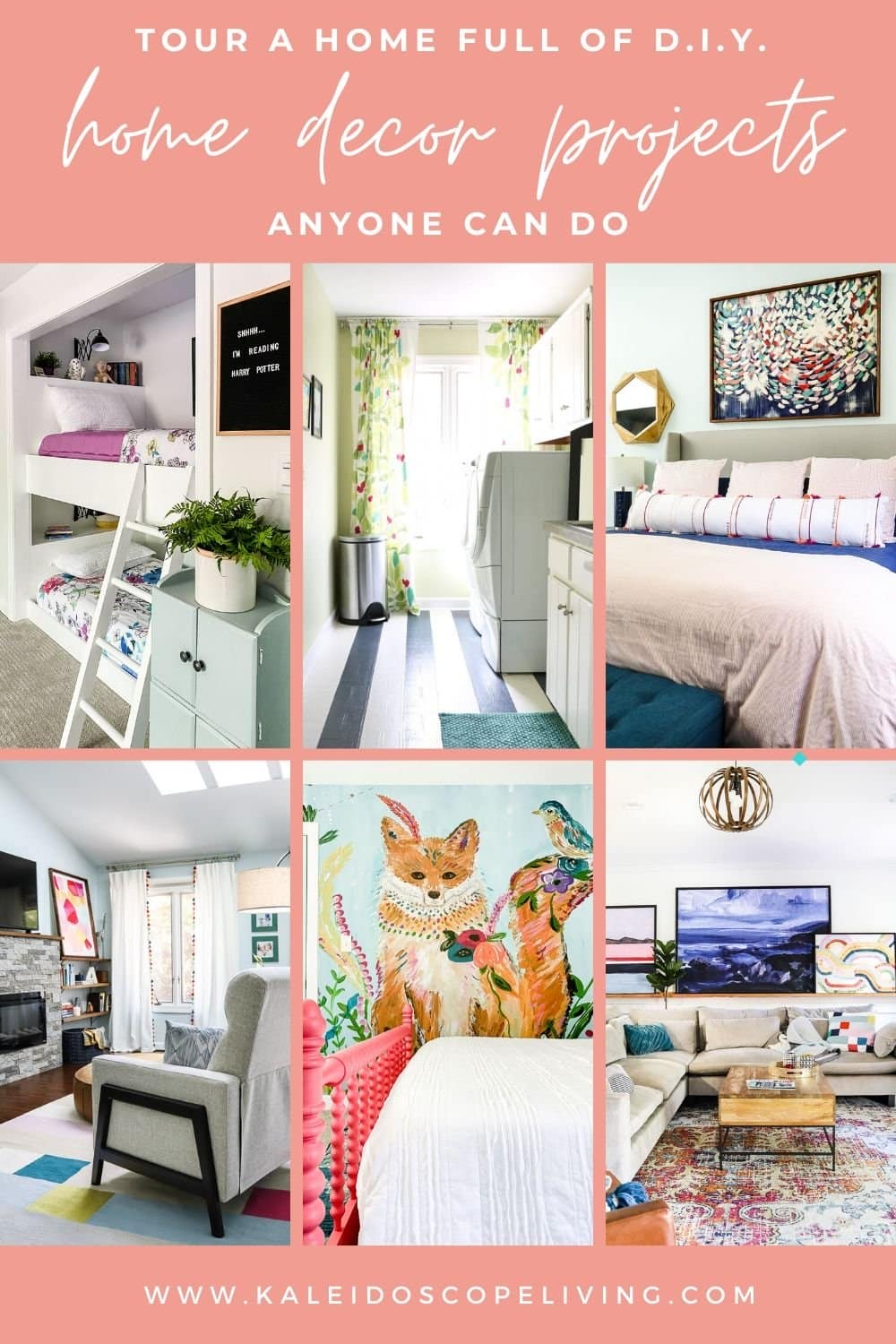 Tour My Home full of DIY Home Decor Projects! | Designertrapped.com