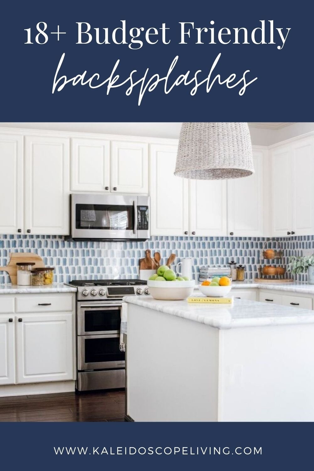 budget friendly DIY backsplash ideas