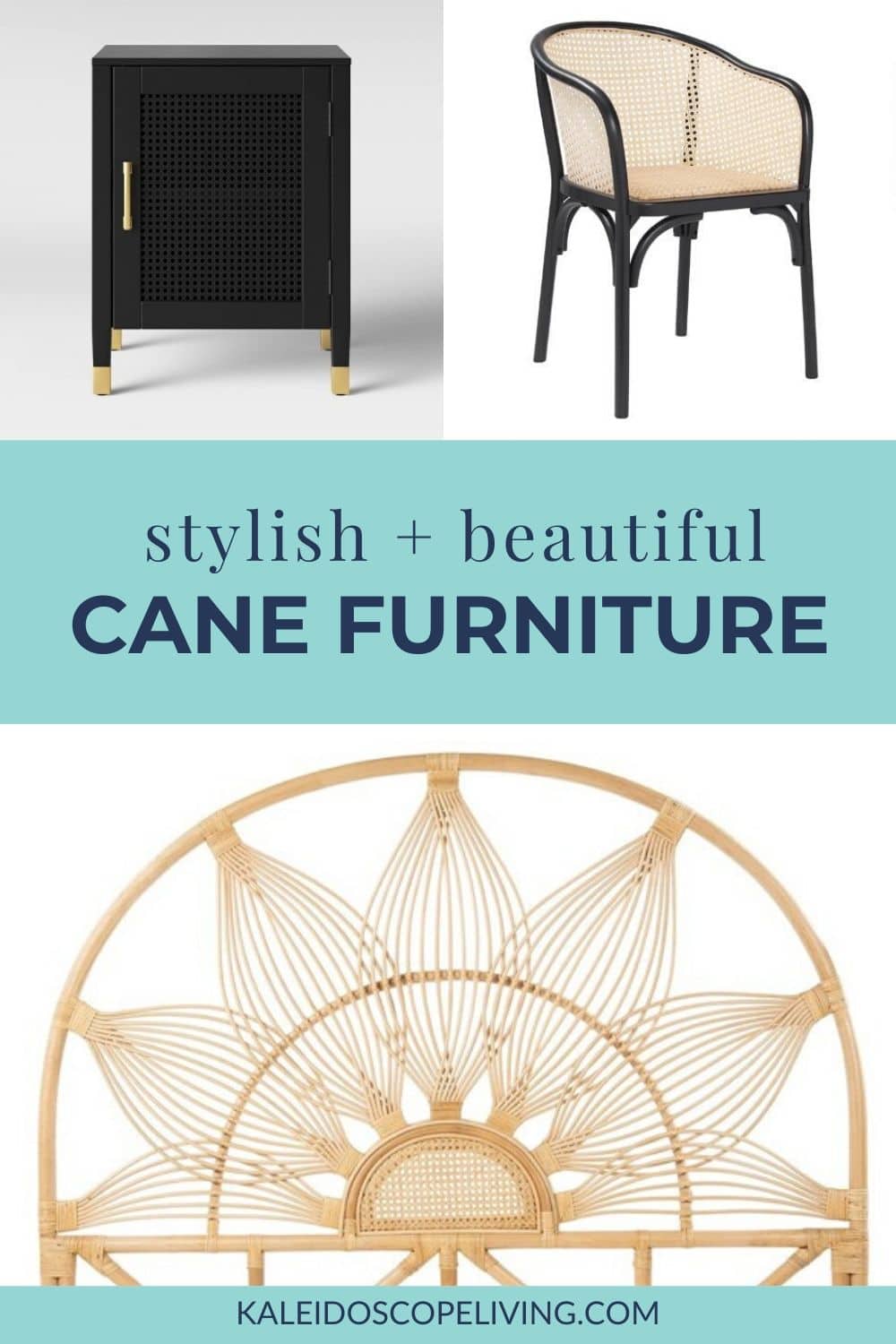 The Best Cane Furniture Pieces (no matter your style!)