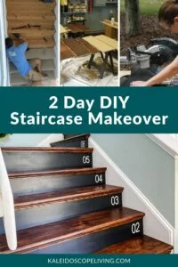 DIY staircase makeover