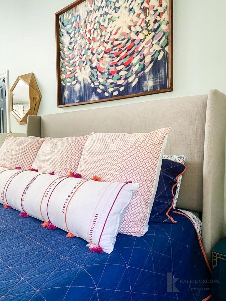 How to Make a Large Lumbar Pillow (the EASY way!)