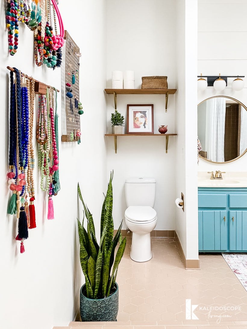 master bathroom budget-friendly makeover