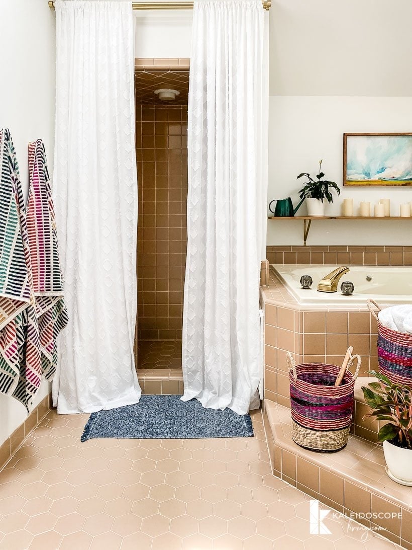 affordable master bathroom makeover reveal