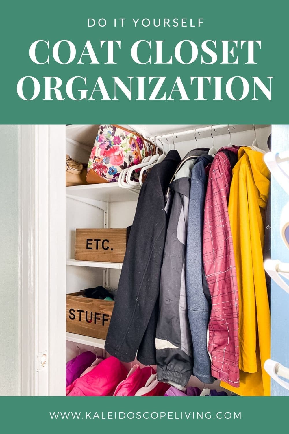 Coat Closet Organization for Under $100