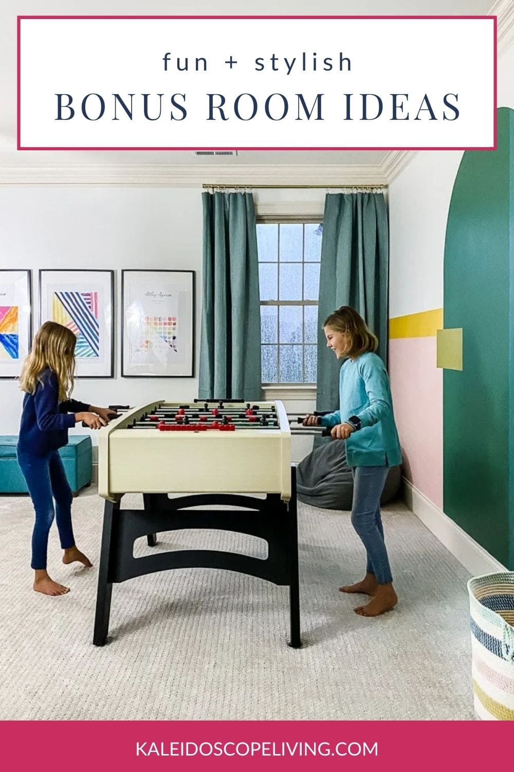 Stylish Bonus Room Design Ideas for Families