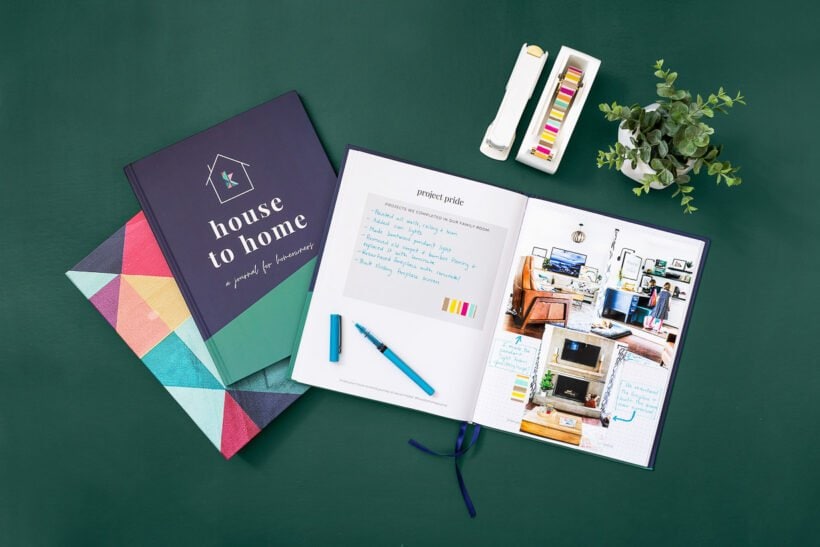 a journal for homeowners house to home