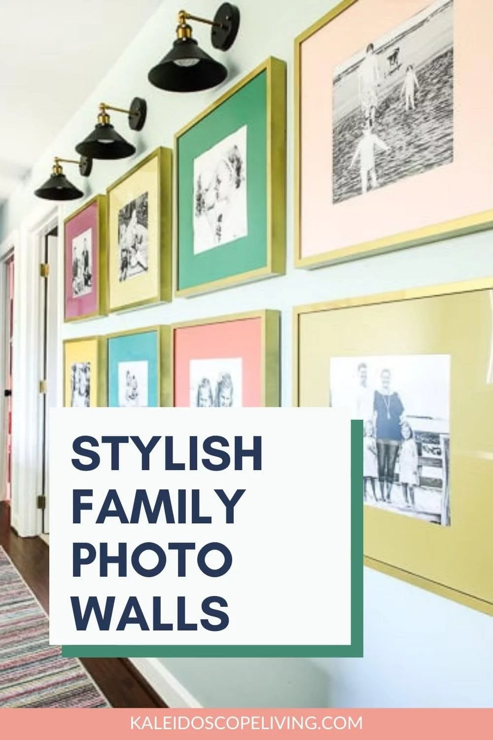 Stylish Family Photo Wall Display Ideas - Make House Cool