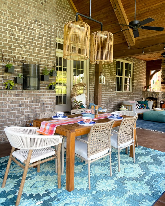 large screened-in-porch