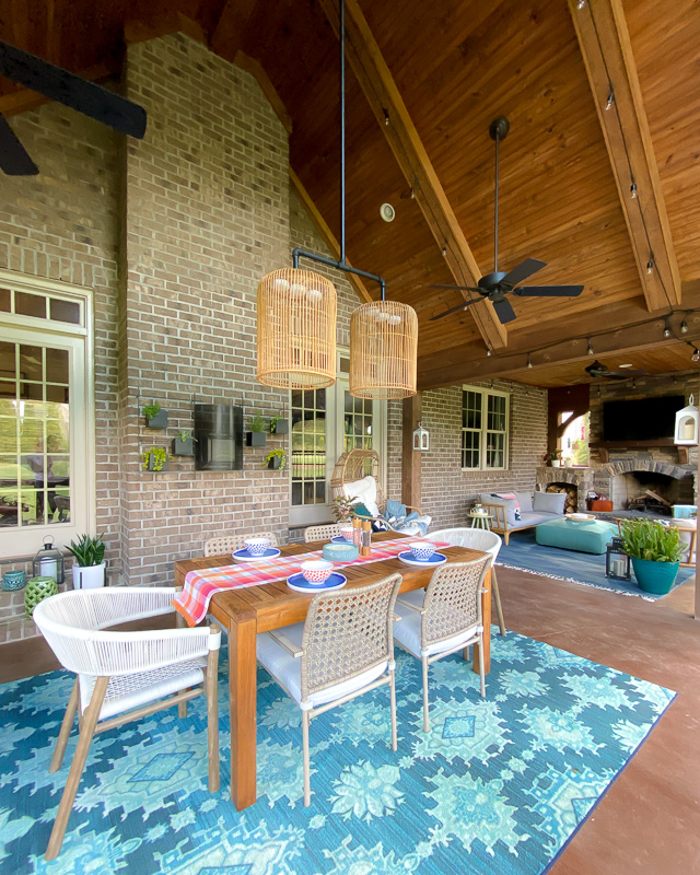 colorful screened in porch ideas