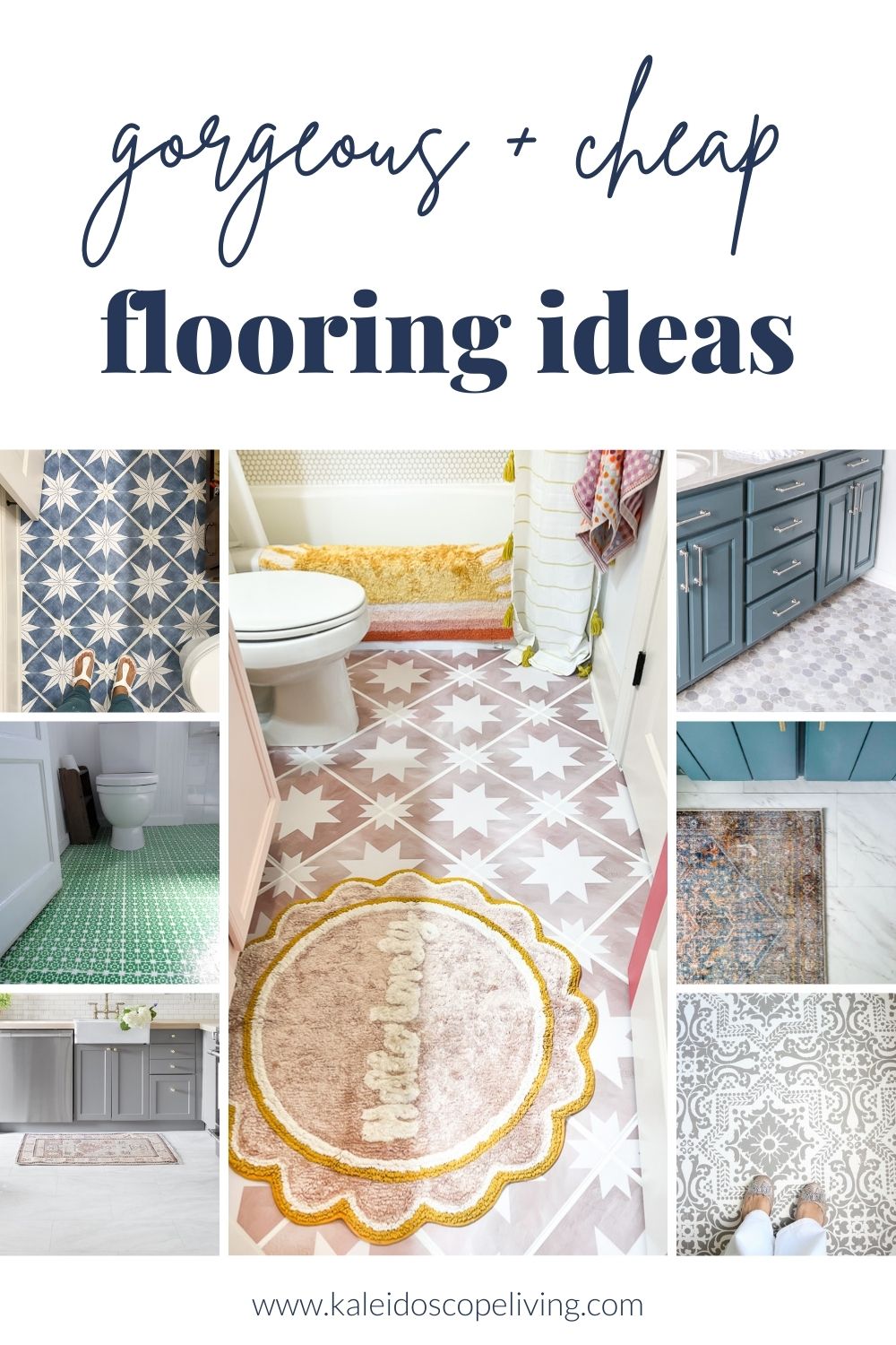 Gorgeous But Cheap Flooring Ideas Kaleidoscope Living   Cheap Flooring Ideas Pinterest 1 