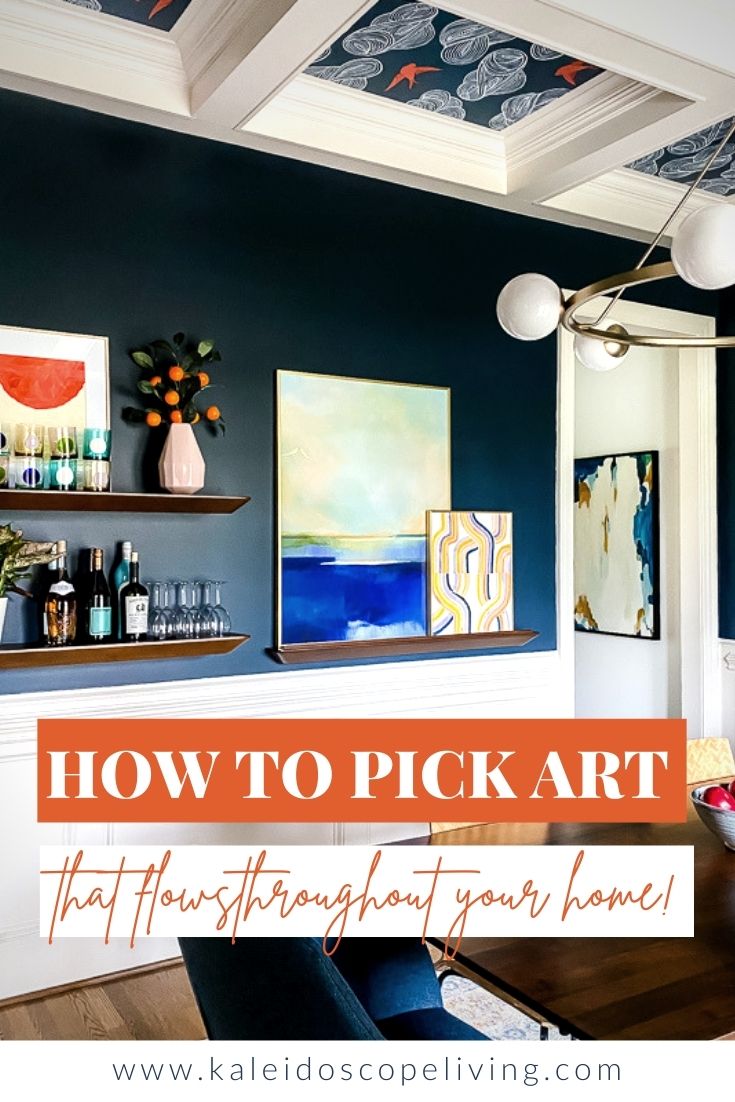 how to choose colorful artwork