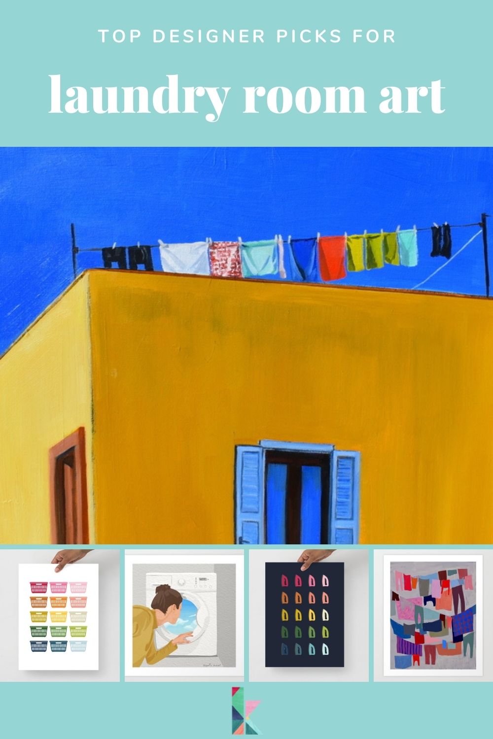 Laundry Room Art: Top Designer Picks