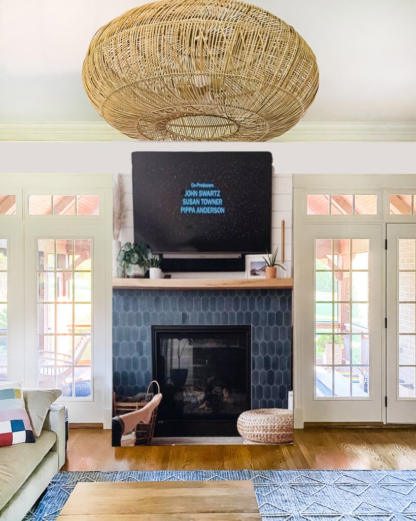 family room mockup