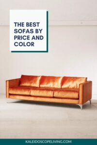 best sofa options by color and price