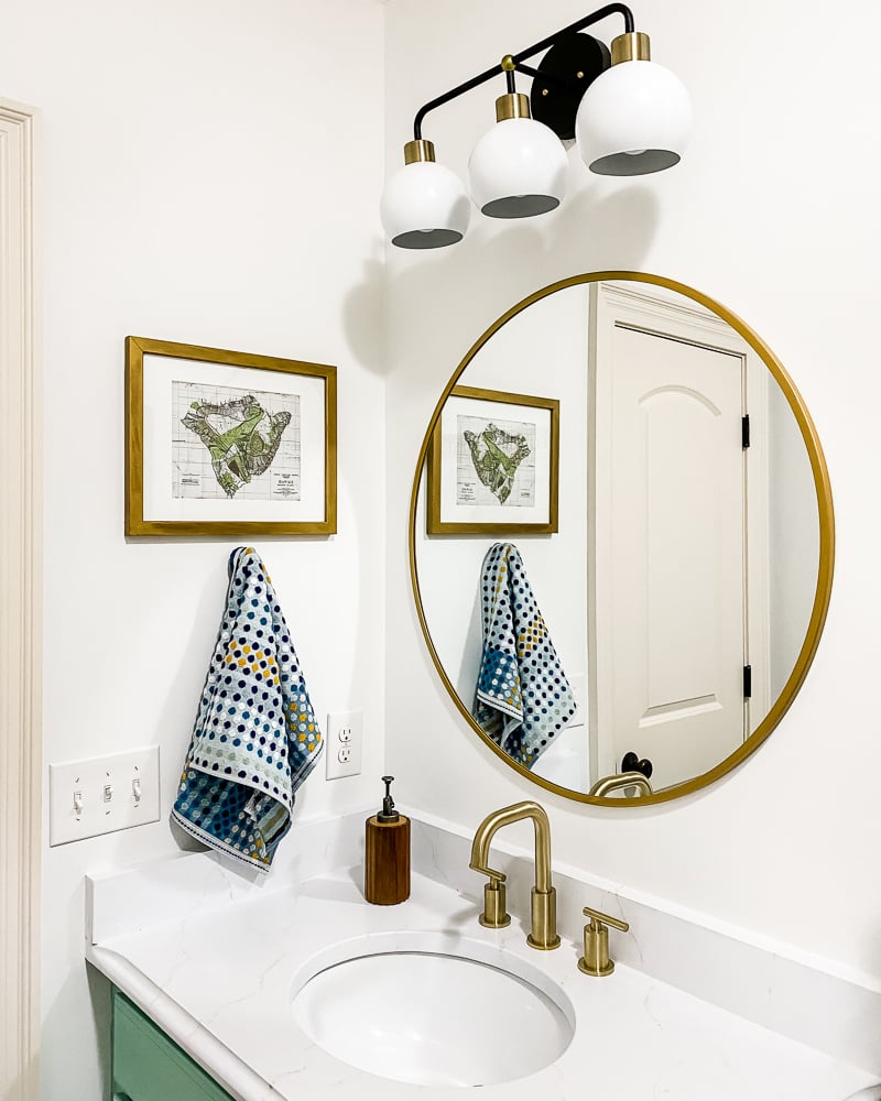 budget-friendly bathroom makeover