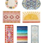 best colorful bath mats