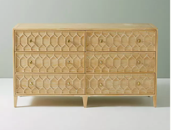 modern trellis dresser