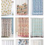 colorful shower curtains