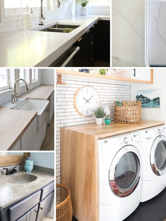 DIY Countertops That Are Affordable and Look AMAZING