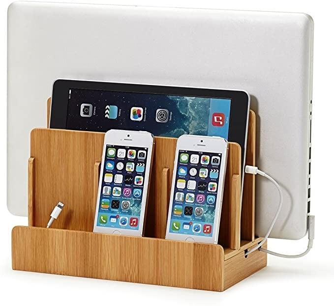 Charging Station Organizer Ideas For Phones & Other Electronics