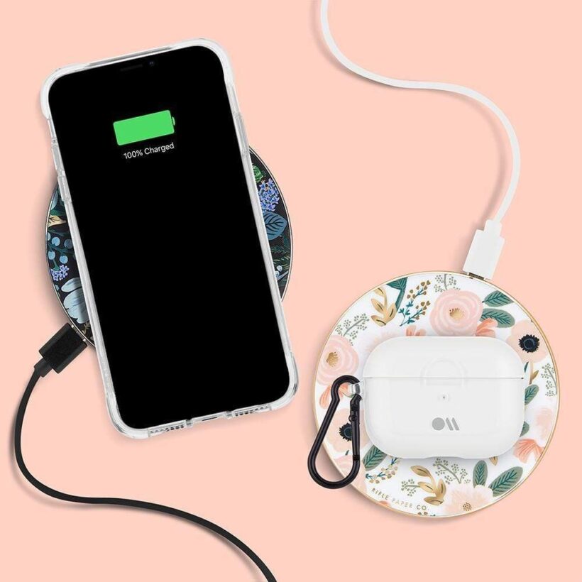 rifle paper co phone charger power disc
