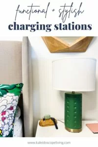 stylish and functional charging station ideas