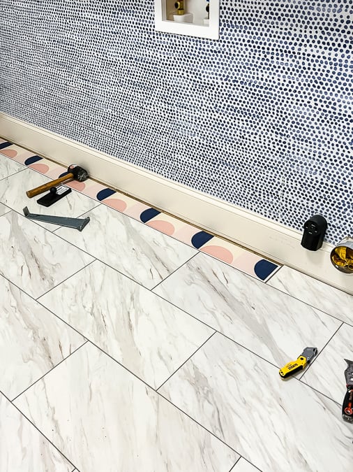 Shower Tile Installation