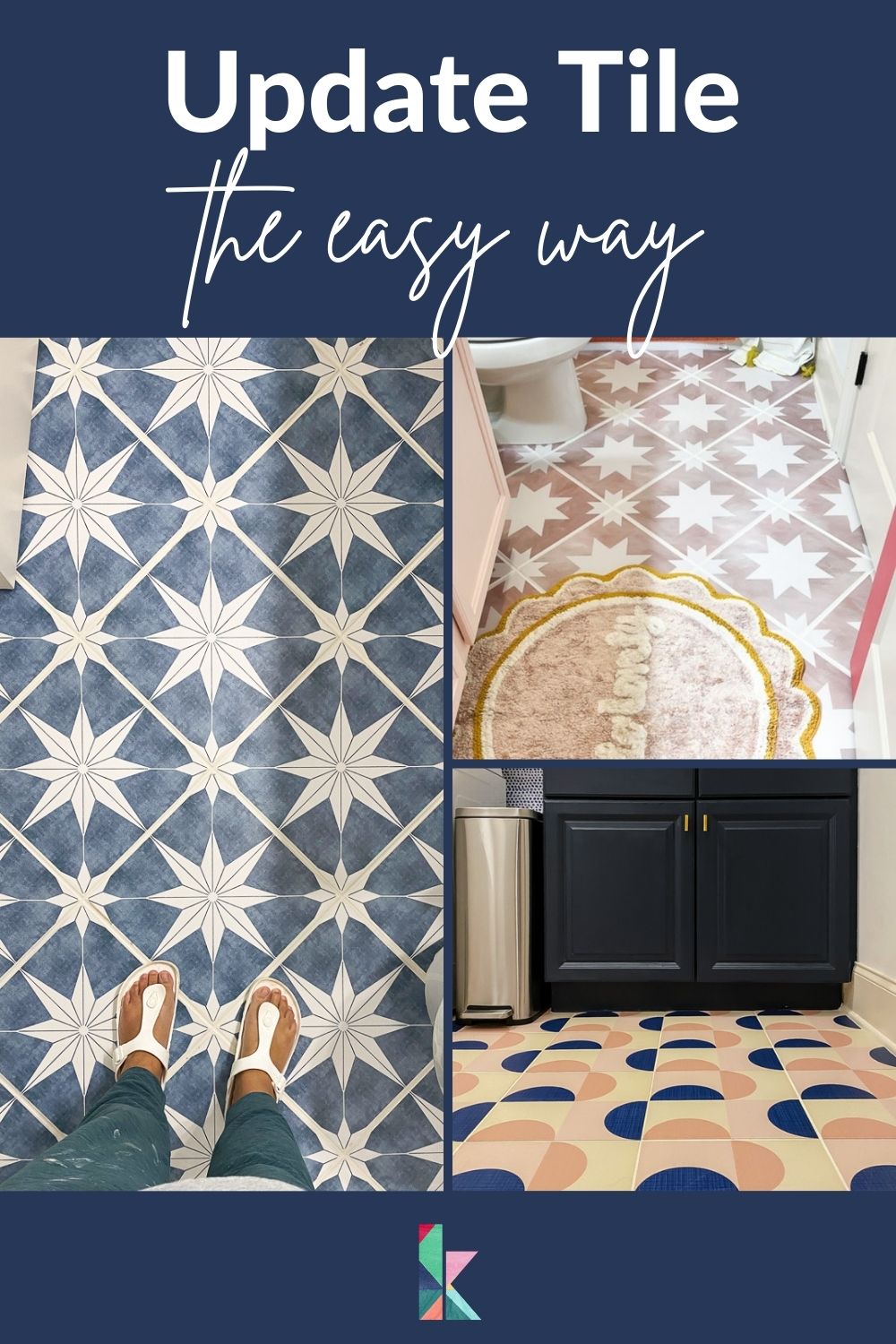 The Easy Way to Update Bathroom Tile Without Replacing It!