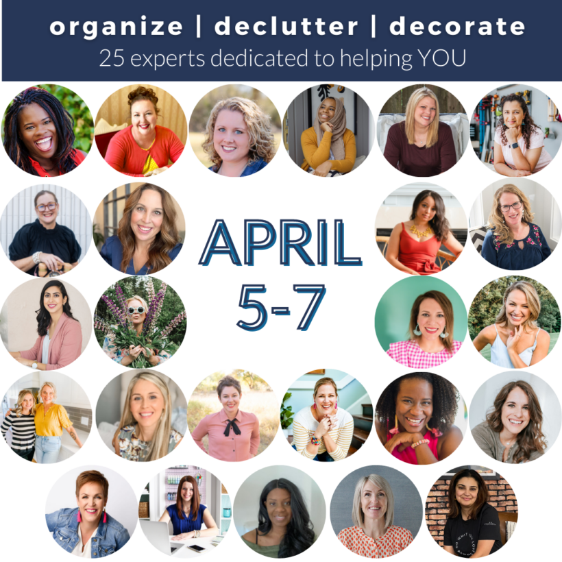 learn how to declutter your home with this free 3-day event