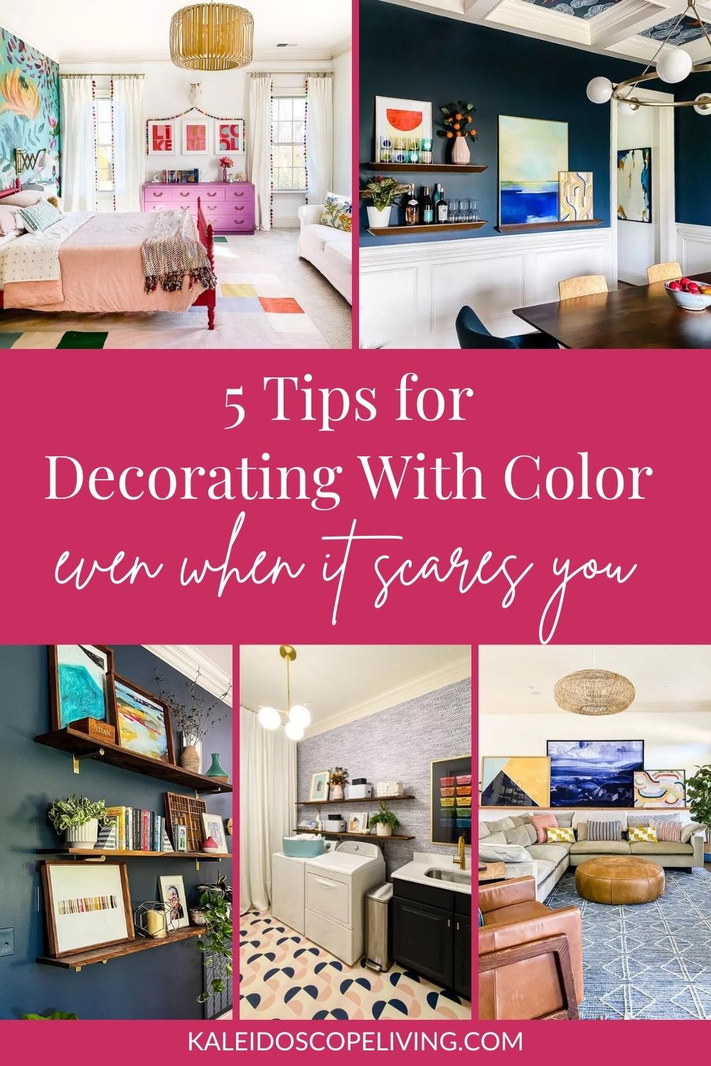 6 Tips for Decorating With Color When You Are Used to Neutrals