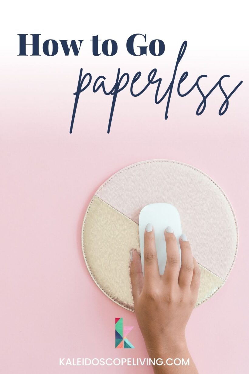 how to go paperless