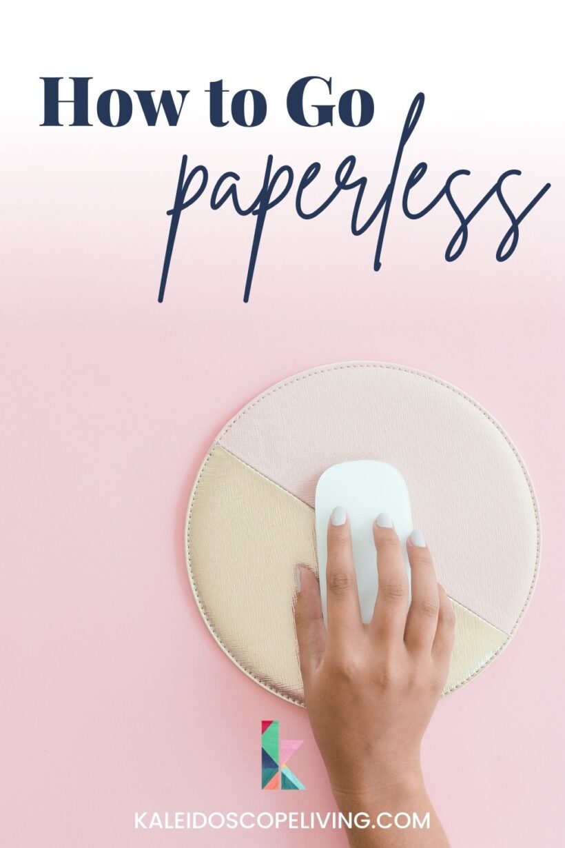 How to Get Rid of Paper Clutter & Go (Mostly) Paperless