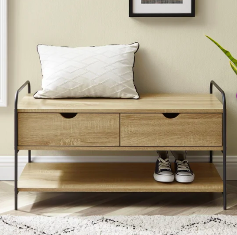 Small bench best sale for shoes