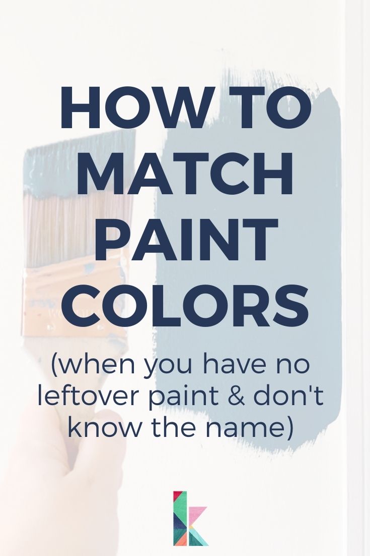 How to Match A Paint Color That's Already On A Wall