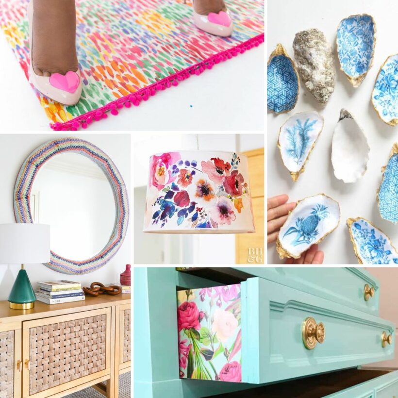 Decoupage Projects You Can Do in 6 Easy Steps, Architectural Digest