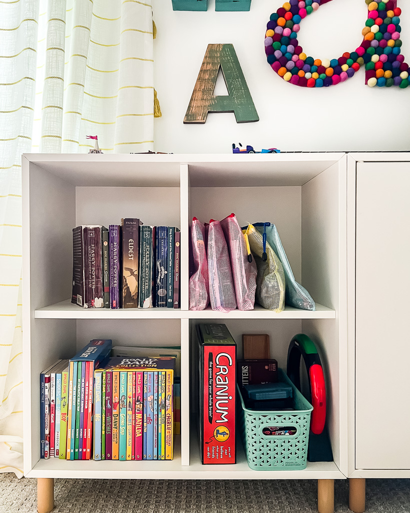 playroom bookcases