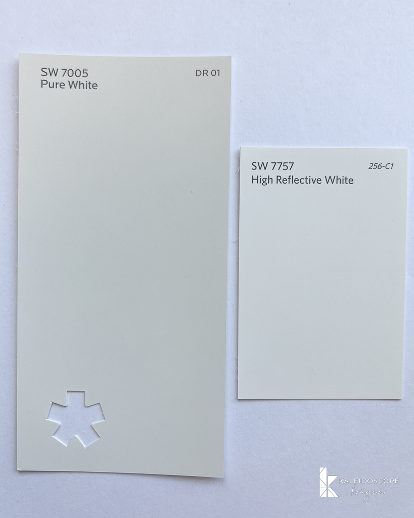 pure white vs. high reflective white